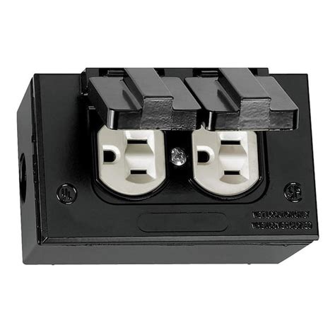 black box electric ltd|black exterior outlet box.